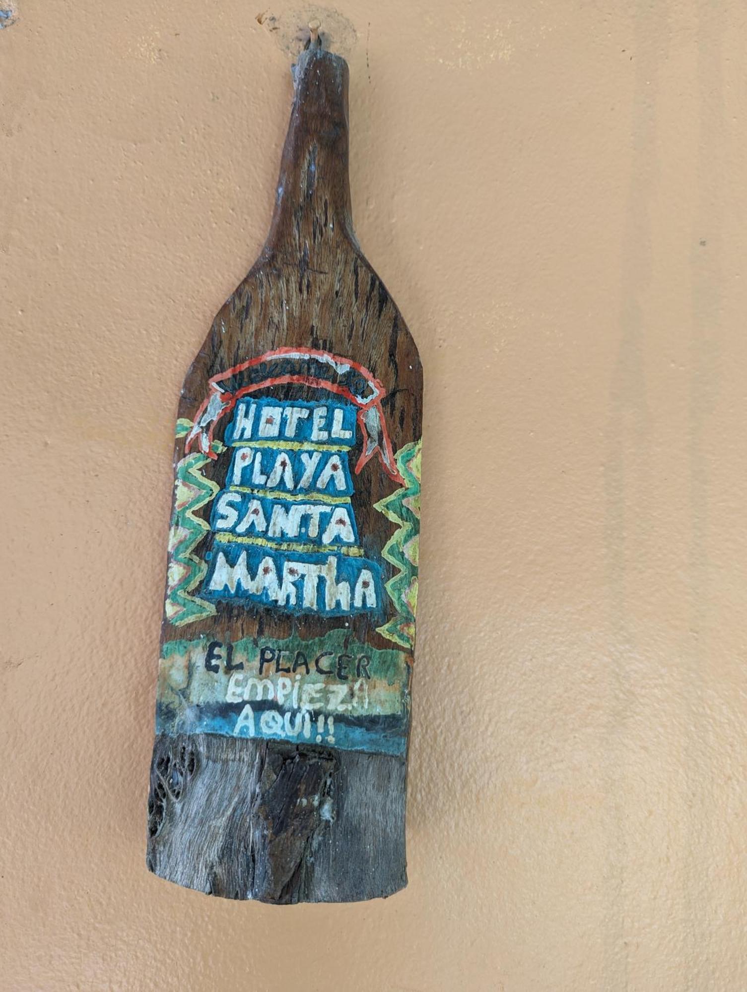 Hotel Playa Santa Martha Rivas Exteriör bild